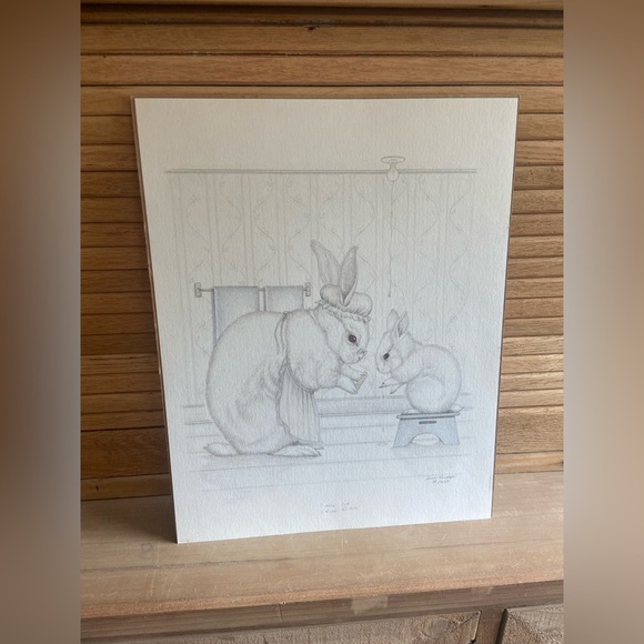 Collection of Sue Rupp Rabbit Art Prints - Picture 13 of 16